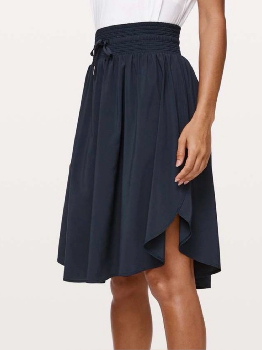 Lululemon The Everyday Skirt Size 8 True Navy NWT High Rise Swift Ultra Light